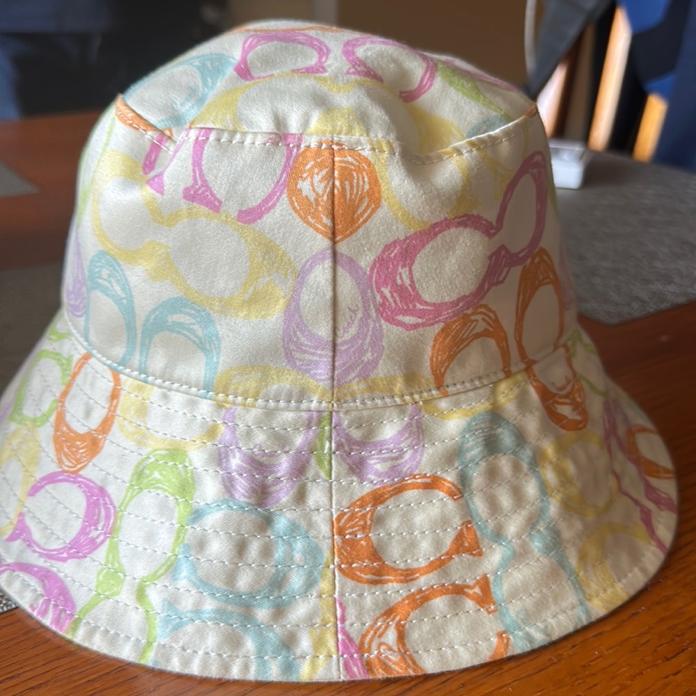 Bucket Hat has a black mark from where put my initial in it no other blemishes